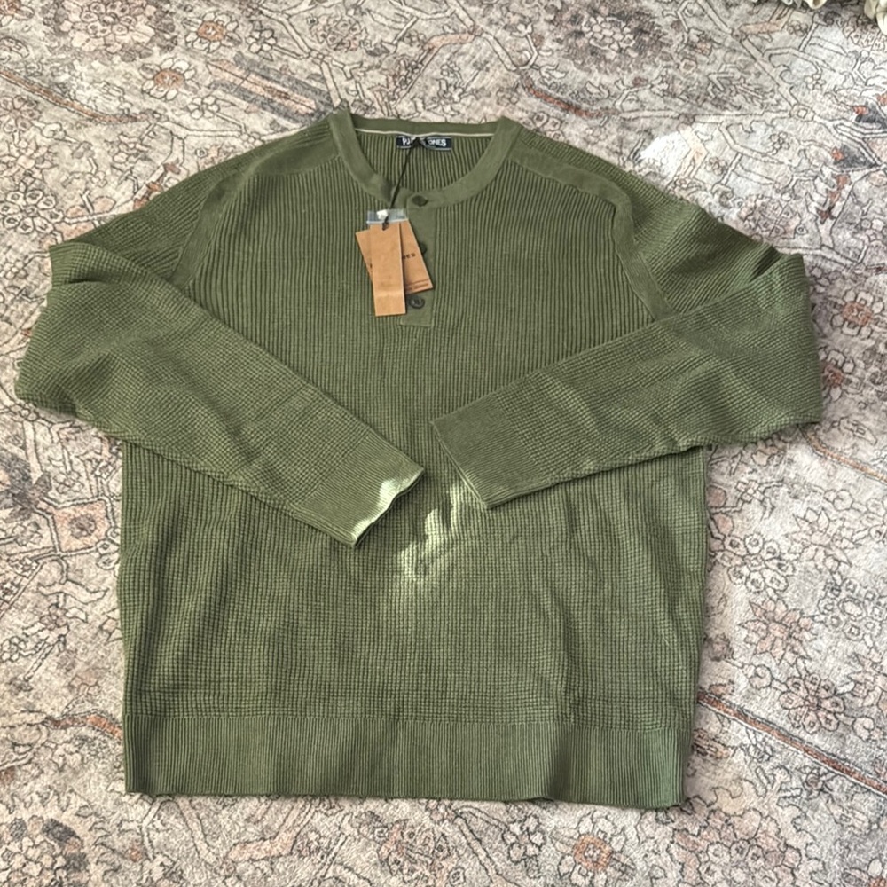 Olive Green Men's Sweater